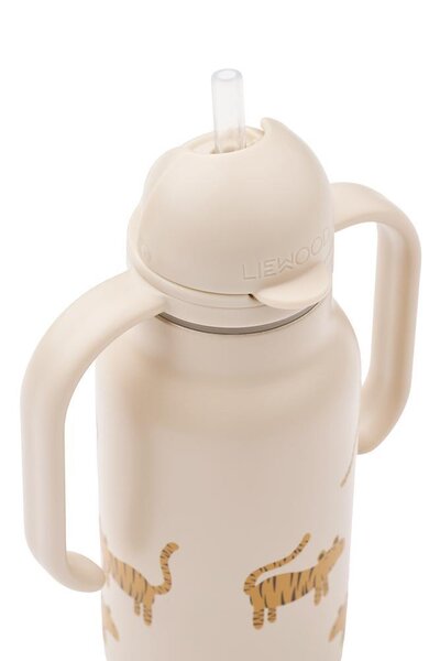 Liewood Kimmie joogipudel kõrrega 250 ml, Tiger  - Liewood