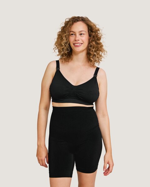 Carriwell Postpartum Shapewear Control Shorts Black S - Carriwell