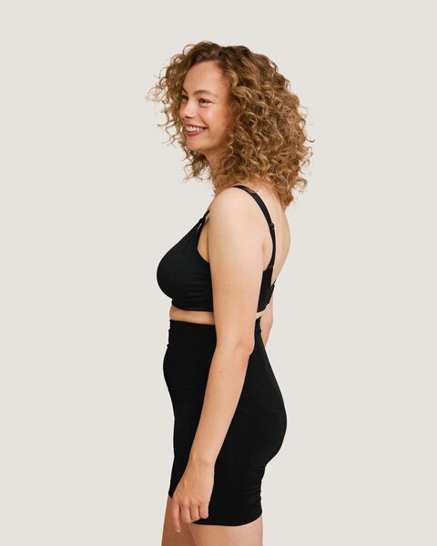 Carriwell Postpartum Shapewear Control Shorts Black S - Carriwell
