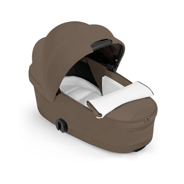 Cybex Priam Style stroller set Coconut Brown,Frame Chrome Brown - Cybex
