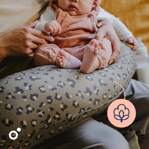 Doomoo подушка для кормления Buddy Leopard Bronze - Doomoo