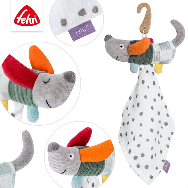 Fehn Mini comforter Dog NATUR - Fehn