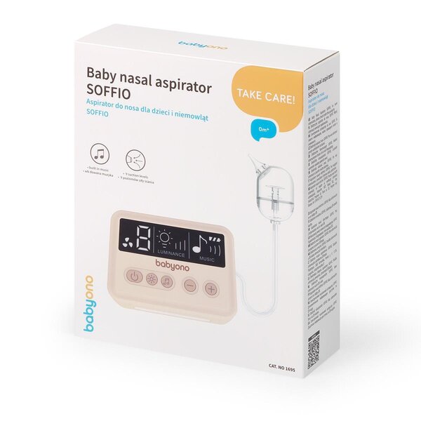 BabyOno elektriline ninaaspiraator SOFFIO - BabyOno