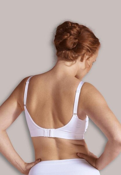 Carriwell Seamless Nursing Bra, S white - Carriwell