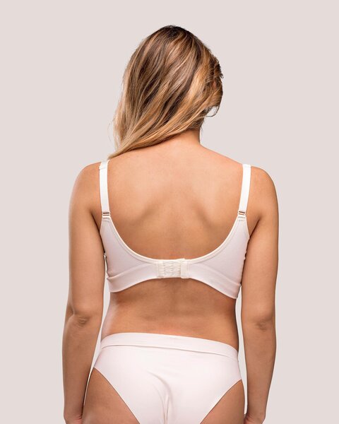 Carriwell Seamless Organic Nursing Bra, black - Carriwell