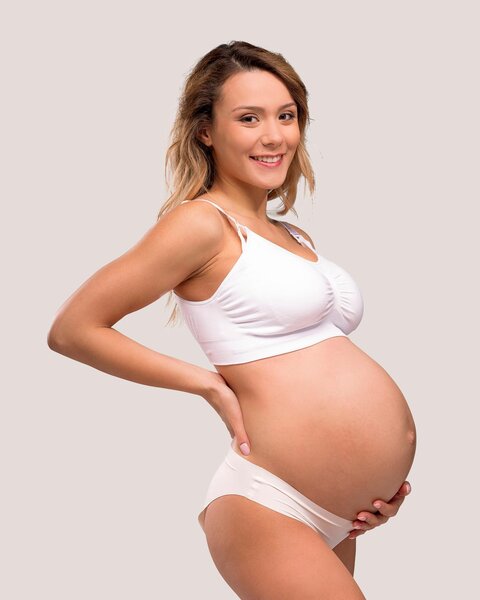 Carriwell Seamless Padded Nursing Bra  - Carriwell