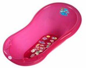 Okt Baby bath Dolphin with cork 84cm Pink - Nordbaby