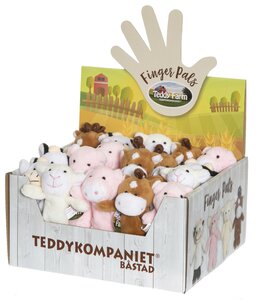 Teddykompaniet näpunukud Farmiloomad - Fehn