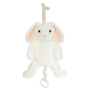 Teddykompaniet Soft toy with music 27cm, Rabbit Lollan - Done by Deer