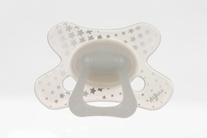 Difrax natural night soother with ring 6+ months  - Suavinex