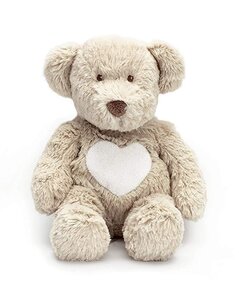 Teddykompaniet soft toy bear 28cm, Teddy Cream - Fehn